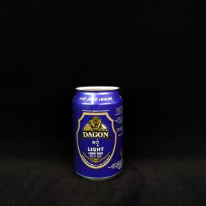 330ml beer can blue color